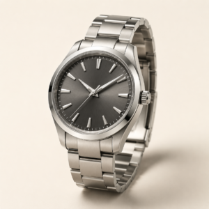 Classic Steel Wristwatch